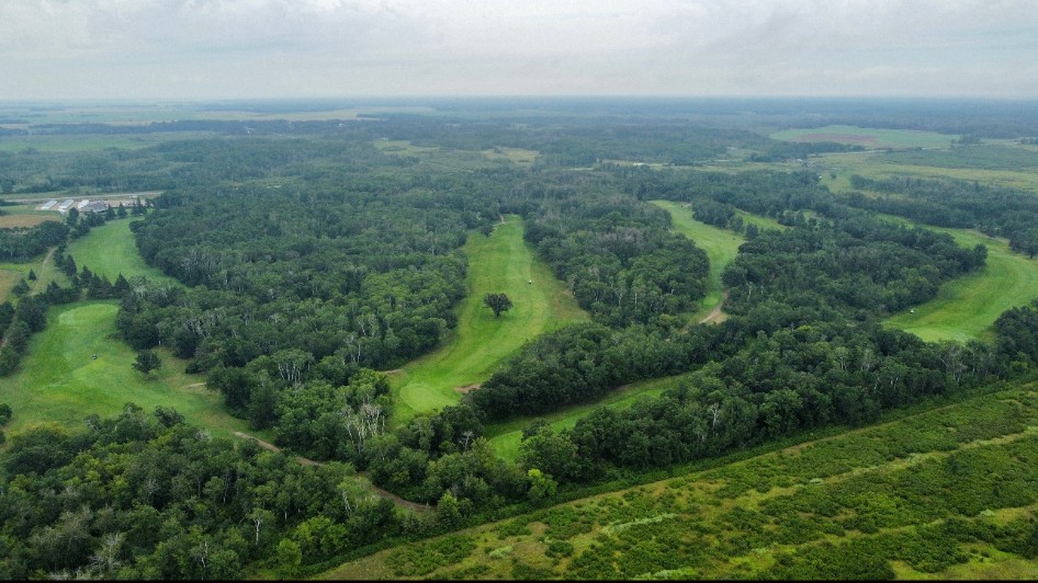 Course aerial view